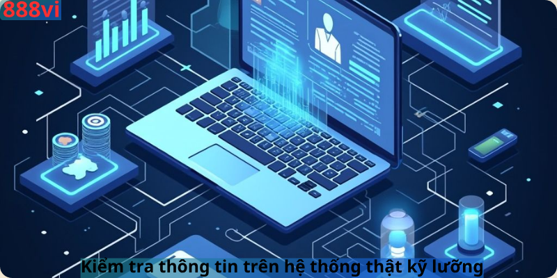 Kiểm tra thông tin trên hệ thống thật kỹ lưỡng